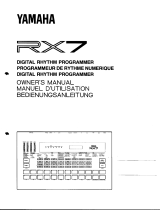 Yamaha RX7 Bedienungsanleitung