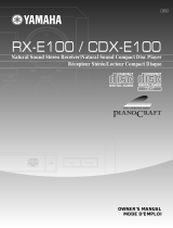 Yamaha RX-E100 Bedienungsanleitung
