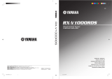 Yamaha RX-V1000RDS Benutzerhandbuch