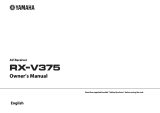 Yamaha RX-V375 Bedienungsanleitung