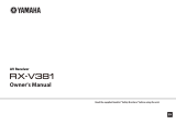 Yamaha RX-V381 Bedienungsanleitung