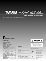 Yamaha RX-V490 Benutzerhandbuch