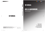 Yamaha RX-V420RDS Benutzerhandbuch
