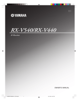 Yamaha RX-V540 Benutzerhandbuch