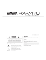 Yamaha RX-V470 Benutzerhandbuch