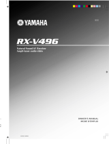 Yamaha RX-V496 Benutzerhandbuch