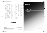 Yamaha RX-V563 - AV Receiver Benutzerhandbuch