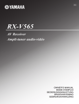 Yamaha RX-V565 Bedienungsanleitung