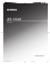 Yamaha RX-V640 Bedienungsanleitung