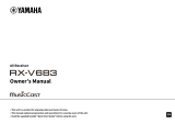 Yamaha RX-V683 Bedienungsanleitung