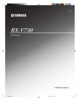 Yamaha RX-V730 Benutzerhandbuch