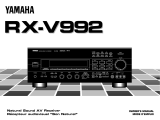 Yamaha RX-V992 Bedienungsanleitung