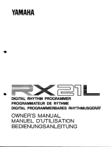 Yamaha RX21L Bedienungsanleitung