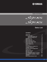 Yamaha S90XS Datenblatt