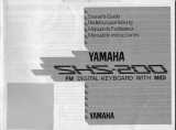 Yamaha SHS-200 Bedienungsanleitung