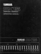 Yamaha SK-15 Bedienungsanleitung