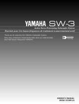 Yamaha SW-3 Benutzerhandbuch