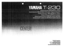 Yamaha T-230 Bedienungsanleitung