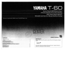 Yamaha T-60 Bedienungsanleitung