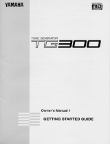 Yamaha TG300 Bedienungsanleitung