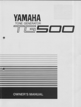 Yamaha TG500 Benutzerhandbuch