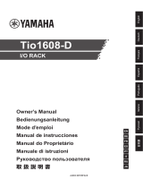 Yamaha Tio1608 Bedienungsanleitung