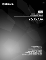 Yamaha TSX-130 Black Benutzerhandbuch