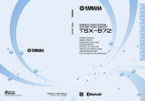 Yamaha TSX-B72 White Benutzerhandbuch