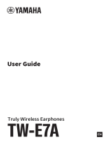 Yamaha TW-E7A Truly Wireless Earphones Benutzerhandbuch