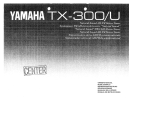 Yamaha TX-300U Bedienungsanleitung