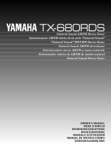 Yamaha TX-680RDS Bedienungsanleitung