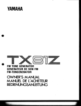 Yamaha TX81Z Bedienungsanleitung