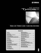 Yamaha Tyros2 Datenblatt
