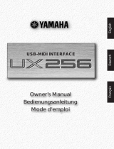 Yamaha UX256 Benutzerhandbuch