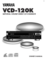 Yamaha VCD-120K Benutzerhandbuch