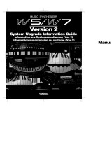 Yamaha W7 Bedienungsanleitung