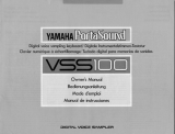 Yamaha PortaSound VSS-100 Bedienungsanleitung