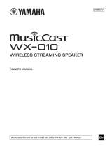 Yamaha MusicCast - WX-010 Benutzerhandbuch