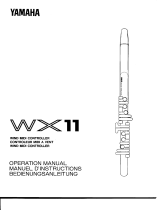 Yamaha WX11 Bedienungsanleitung