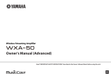 Yamaha WXA-50 Benutzerhandbuch