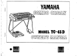 Yamaha YC-45D Bedienungsanleitung