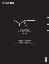 Yamaha YC61 Bedienungsanleitung