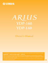 Yamaha Arius YDP-160 Bedienungsanleitung