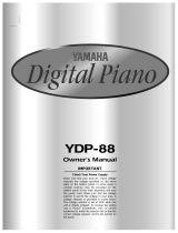 Yamaha YDP-88 Benutzerhandbuch