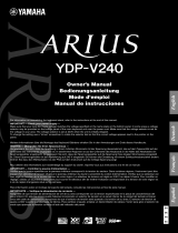 Yamaha ARIUS YDP-V240 Bedienungsanleitung