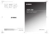 Yamaha YSP-500 Benutzerhandbuch