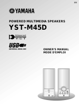 Yamaha YST-M45D Bedienungsanleitung