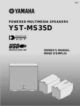 Yamaha YST-MS35D Bedienungsanleitung