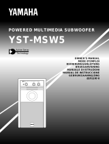 Yamaha YST-MSW5 Benutzerhandbuch