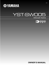 Yamaha YST-SW0110 Bedienungsanleitung